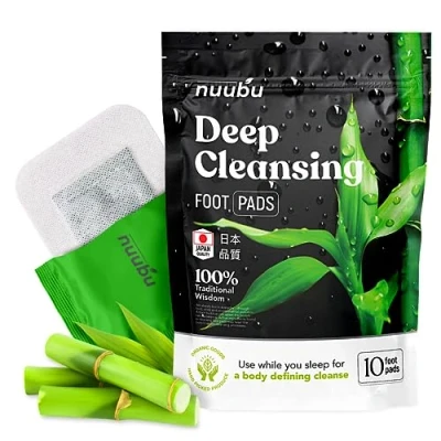 Abbildung von Nuubu Deep Cleansing Bambusessig und Ingwerpulver Detox Fußpflaster
