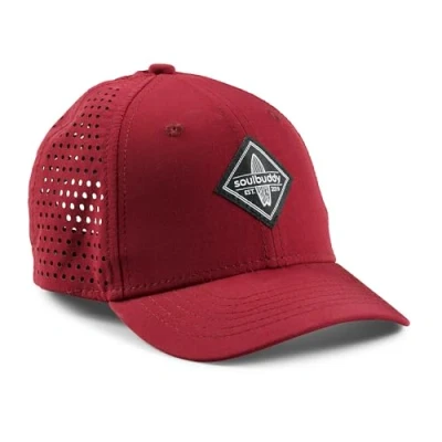 Abbildung von Soulbuddy Sport Sonnenhut Kinder Cap Cappy Jungen Mädchen Basecap Snapback 2 Größen verfügbar Bordeaux Red Größe L