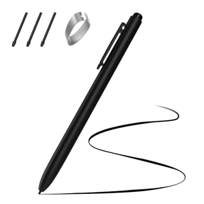 Abbildung von MoKo Stift für Remarkable 2, EMR Eingabestift mit Radiergummi &amp; 3 Extra Spitzen, 4096 Druckstufen, Palm Rejection Tablet 2&amp;1/Galaxy Tab&amp;Book/BOOX/Wacom/Scribe andere Geräte