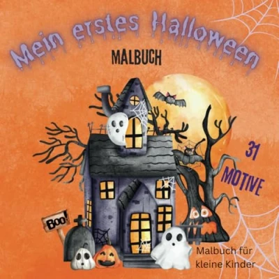 Abbildung von Mein erstes Halloween Malbuch: Malbuch für kleine Kinder