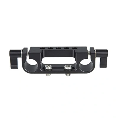 Abbildung von NICEYRIG 15 mm Doppelstabklemme mit 6,35 Gewinde für Schienenstützsystem