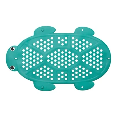 Abbildung von INFANTINO 2 in 1 Bath Mat with Storage Basket Skid Resistant Suction Cups