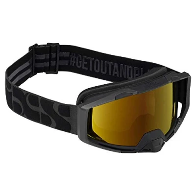 Abbildung von IXS Trigger Lp MTB/BMX/E Bike Maske, Schwarz/Gold, Low Profil