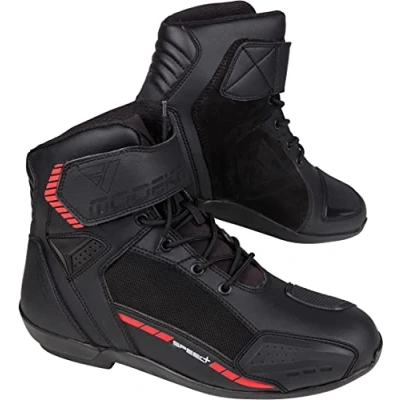 Abbildung von Modeka Kyne Stiefel schwarz Motorradstiefel (Packung, Antistatische und Öl Benzinfeste Sohle)