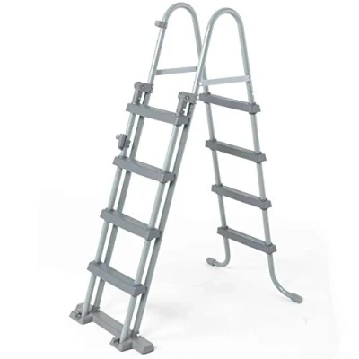 Abbildung von Bestway Schwimmbeckenleiter, Leiter, Blau, Weiß, Metall, Kunststoff, 1220 mm, 11,6 kg, 1 Stück(e)