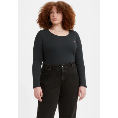 Abbildung von Levi&#039;s® Plus Langarmshirt HONEY LS BLACKS