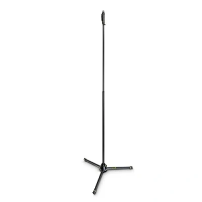 Abbildung von Gravity MS 431 HB Mikrofonständer mit Dreibein Klappfuß und 1 Hand Höhenverstellung schwarz, GMS431HB