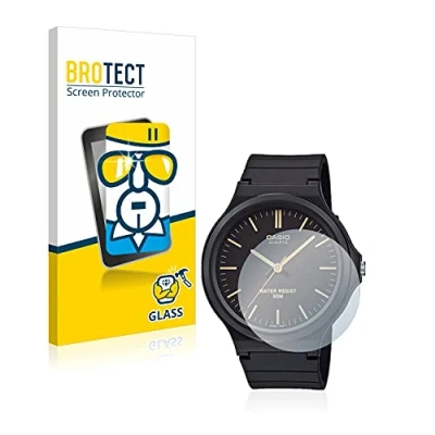 Abbildung von BROTECT Panzer Schutz Glas für Casio Unisex MW 240 9H Echtglas, Displayschutz