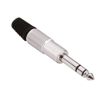Abbildung von Adam Hall 7515 Klinkenstecker 6, 3 mm stereo silber