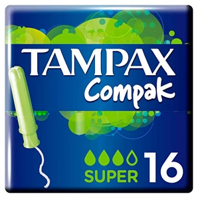 Abbildung von Tampax Compak Super 16&#039;S (En;Ro;Gr;Ru;Bg;Al;Md) (0