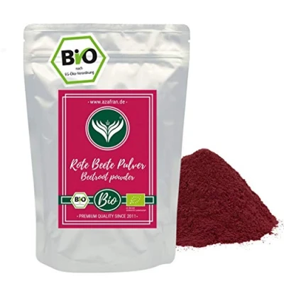 Abbildung von Azafran BIO Rote Beete Pulver Bete getrocknet gemahlen 500g