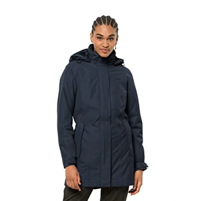 Abbildung von Jack Wolfskin Damen Madison Avenue Coat, night blue, S EU