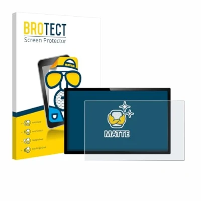 Abbildung von BROTECT 14&quot; Entspiegelungs Schutzfolie für Touch Panel PCs mit 14,0 Zoll (35.6 cm) [310 mm x 175 mm, 16:9] Matt, Anti Fingerprint