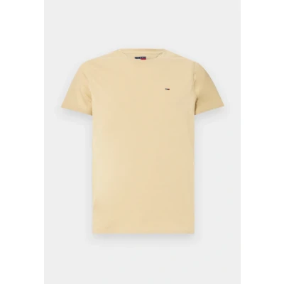 Abbildung von Tommy Jeans SLIM TEE Tshirt basic, Herren, Größe: 42, Relic tan