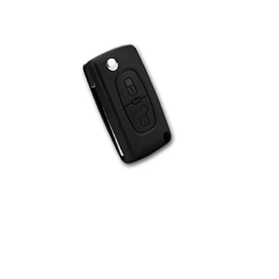 Abbildung von Autoschlüssel Gehäuse, Funkschlüssel mit 2 Tasten, für Citroen C2/C3/C4/C5/Picasso