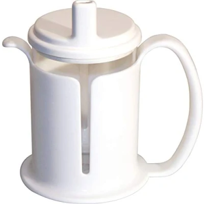 Abbildung von Patterson Medical Etac klar Becher mit Halter