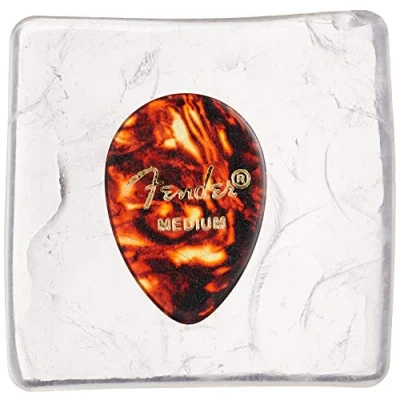 Abbildung von Fender 098 0358 800 358 Shape Picks, 12 Count, Shell, Medium