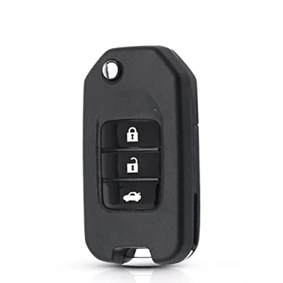 Abbildung von 3 Tasten Fernbedienung Autoschlüssel Fall Flip Folding Modified Remote Key Shell Fob Fit für Honda Marina Wisdom XRV City