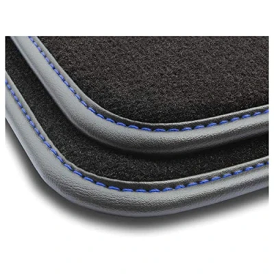 Abbildung von MOTOS Premium Velours Fußmatten für BMW 1er F20 2011 2019 Leder, Blau Erleben Sie Neuen Fahrkomfort Mit Einem Auto Satz Ihr