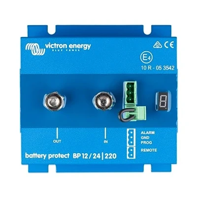 Abbildung von offgridtec Batteriewächter &quot;BatteryProtect BP 220 12V 24V 220A&quot;, mit LED Anzeige, Batterieschutz für und Batterien