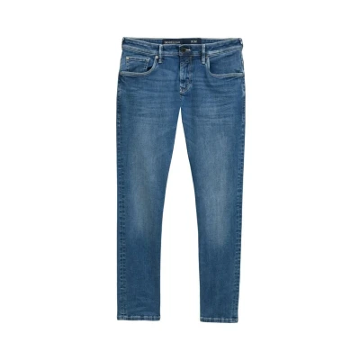 Abbildung von TOM Tailor denim Ttaedan Jeans Straight Leg, Herren, Größe: 28x32, Used mid stone blue