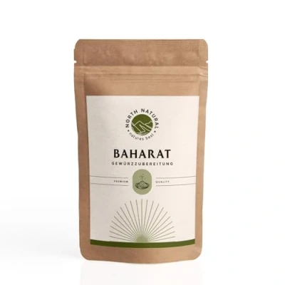 Abbildung von Baharat Gewürzmischung, North Natural, Orientalisch, arabisches Gewürz Glutenfrei, für Fleisch, Dips und Eintöpfe, 100g