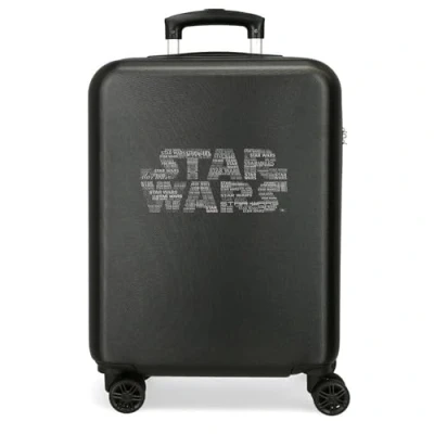 Abbildung von Star wars Logo Maleta de Cabina Negro 40x55x20 cms Rígida ABS Cierre TSA Integrado 38,4L 2,82 kgs 4 Ruedas Dobles Equipaje Mano