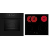 Abbildung von NEFF Backofen Set &quot;BTX46PB&quot;, N30, BTX46PB, mit Teleskopauszug nachrüstbar, Pyrolyse Selbstreinigung