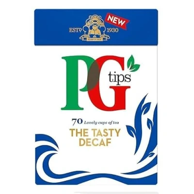 Abbildung von PG Tips Pyramid Decaf 80 Tea Bags 250g entkoffeinierter Schwarztee
