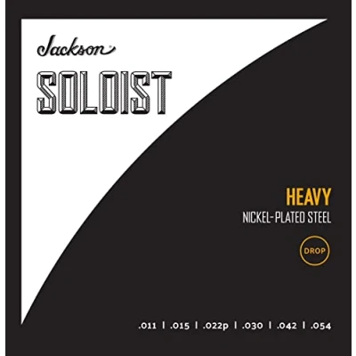 Abbildung von Jackson Soloist Strings, Drop Heavy .011 .054