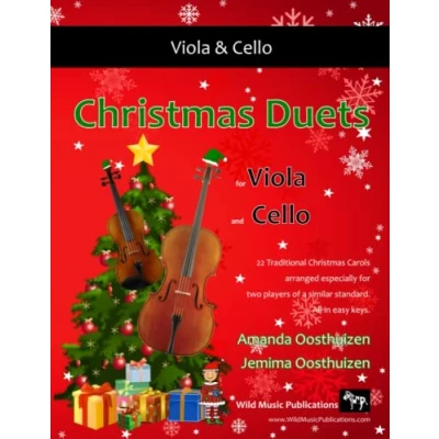 Abbildung von Christmas Duets for Viola and Cello: 22 Traditional Carols arranged especially two equal players. All in easy keys.