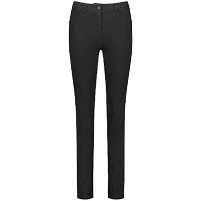 Abbildung von Gerry Weber LANG Pocket BEST ME Jeans Slim Fit, Damen, Größe: 42, black denim
