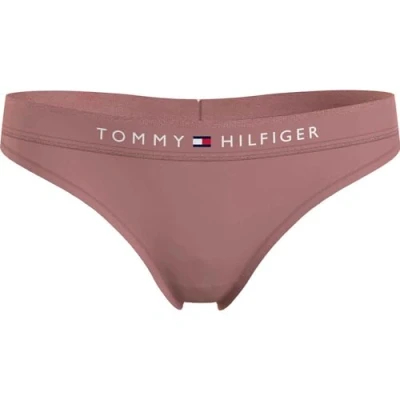 Abbildung von Tommy Hilfiger Damen String Tanga, Rosa (Teaberry Blossom), 3XL