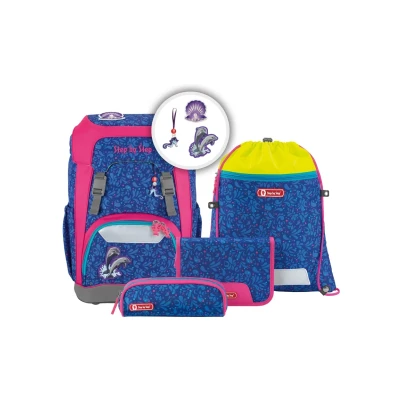 Abbildung von Step by Giant Schulranzen Set für Kinder, Größe: One Size, Happy dolphin