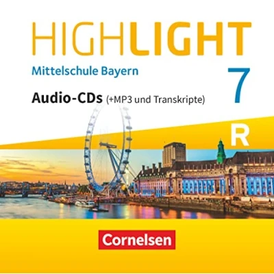Abbildung von Highlight Mittelschule Bayern 7. Jahrgangsstufe: CD Extra Für R Klassen Audio CDs mit MP3 Dateien