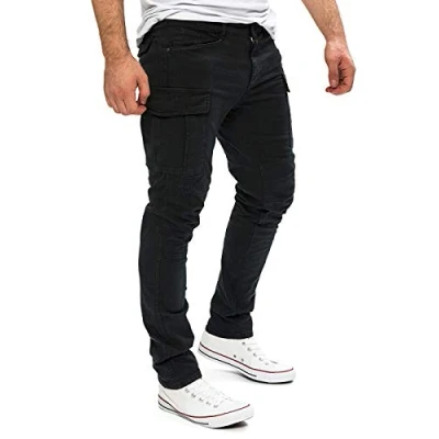 Abbildung von Yazubi Cargohose Cargo Chino Jayden (1 tlg) mit aufgesetzten Cargotaschen