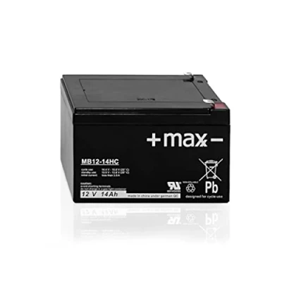 Abbildung von Akku kompatibel Elektromotor Außenbordmotor Außenborder Boot 12V 14Ah AGM Blei