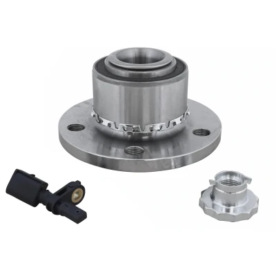 Abbildung von VEMO V10 72 0294 Radlagersatz Vorderachse links mit Sensor, Raddrehzahl 126,6 SKODA: Fabia 2 Schrägheck, I 1 Combi