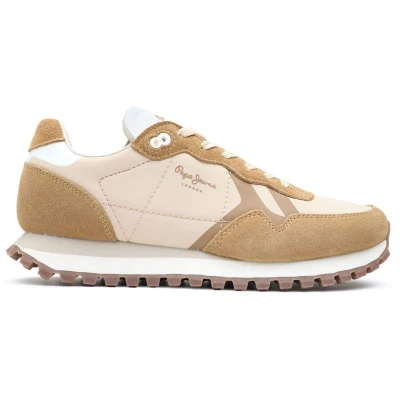 Abbildung von Pepe Jeans Briton Sneaker low, Damen, Größe: 37, Sand beige Schuhe