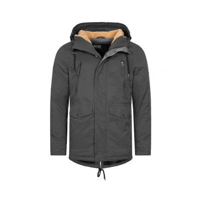 Abbildung von Indicode Jeans Parka, Herren, Größe: Small, gray