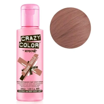 Abbildung von Crazy Color Semipermanente Färbung 100 ml No. 73 Rose Gold