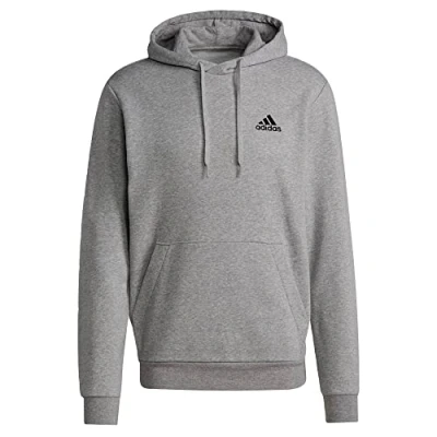 Abbildung von adidas Sportswear Essentials Kapuzenpullover, Herren, Größe: XL, Grauschwarz