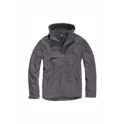 Abbildung von Brandit Windbreaker, Herren, Größe: Small, Charcoal