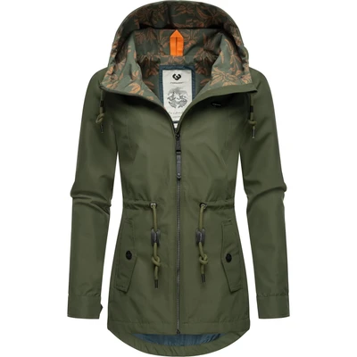 Abbildung von Ragwear Monadis Parka, Damen, Größe: 5XL, Dark olive