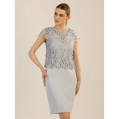Abbildung von Apart Cocktailkleid/festliches Kleid, Damen, Größe: 36, Hellblau
