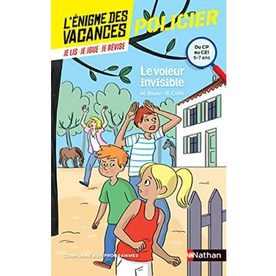 Abbildung von Le voleur invisible L&#039;énigme de vacances CP vers CE1 6/7 ans: Du au