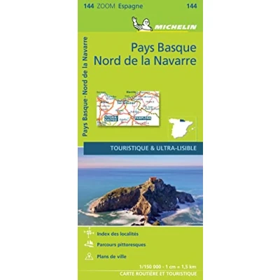 Abbildung von Carte zoom 11144 Pays Basque Nord de la Navarre