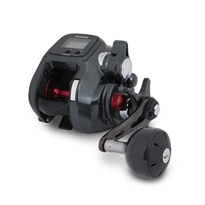 Abbildung von Shimano Plays 600 Boat Elektrische Zeevis Reel RH Multirolle