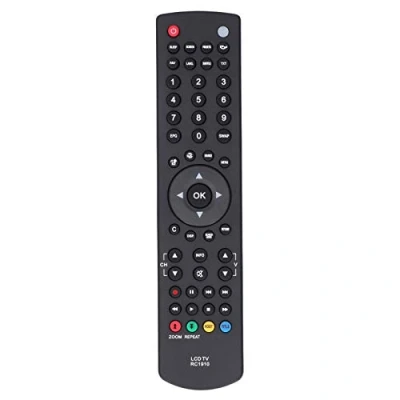 Abbildung von TV Fernbedienung, Rc1910 Universal Ersatzfernbedienung Schwarz Keine Programmierung für Toshiba LCD Fernseher Erforderlich