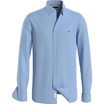 Abbildung von Tommy Hilfiger Hemd, Herren, Größe: Small, Light blue